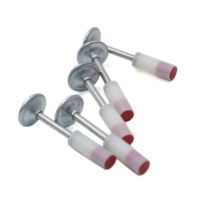 Glanzige schank 8,0 mm hoofddiameter plafondnagels voor geïntegreerde kracht geactiveerde nagelpistool