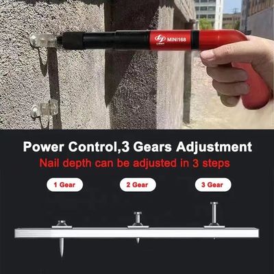 Op maat gemaakte mini plafond bevestigingsgereedschappen schieten Fixing Mini Nailer Punch Strong Wall Beton Nail Gun