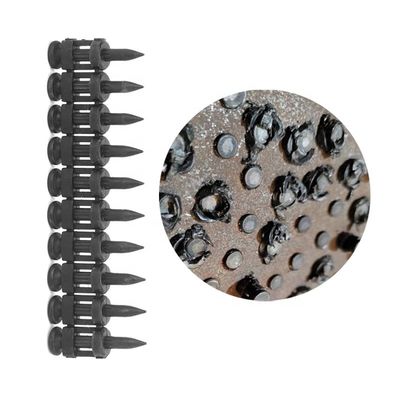 Algemene hoofddiameter gladde steel gasnagels voor beton nagelpistool