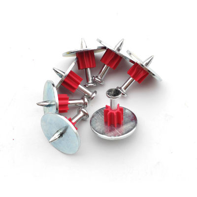 Flat Head PDW Pins voor 301/301T Shooting Nail Gun 25mm Steel Nails Washer Inclusief
