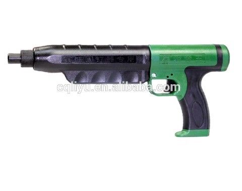 Silencer uitgerust poedergeactiveerd bevestigingsgereedschapsgeweer met S3 6.8*18mm 2.2kg poederbelasting