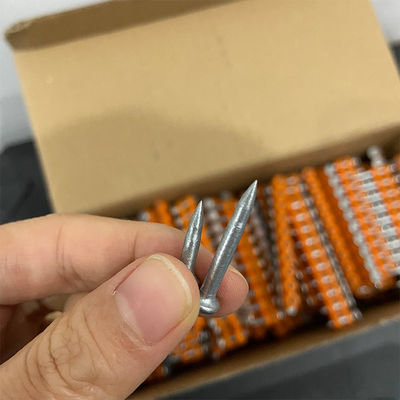 6.3mm Hoofddiachter 19mm 22mm Gecollasteerde betonnen spijkers voor gebouwen en constructies