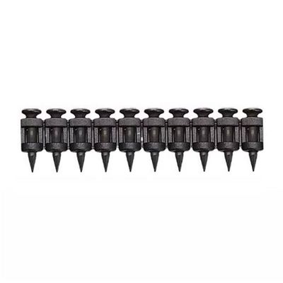 Gecollateerde streep nagels 16 mm Zwarte afwerking Beton aandrijving pinnen voor sterke penetratie