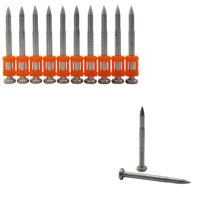 ISO-standaard Plastic Strip Shooting Nail 19-38mm 3.0 Draaddiameter 6.3mm Shank Dia