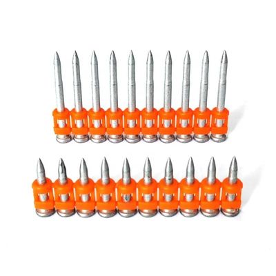 Tianjin 22 mm gegalvaniseerd staal gecolade pin nagelpistool met plat hoofd en fluitende schank