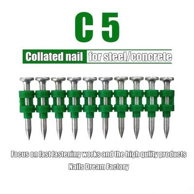 ISO-standaard Gas Pin Strip Nails for Powers Max C5 Gas Nail Gun Langdurig