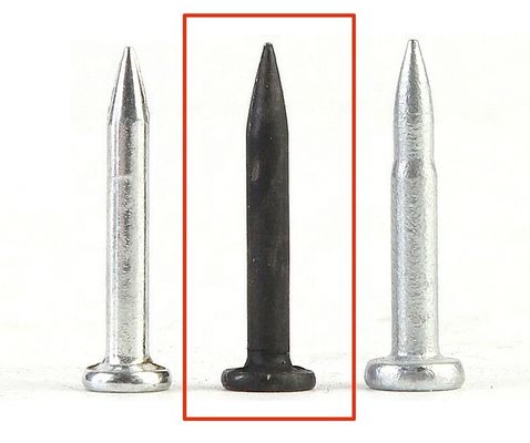 3.0mm Schankdiameter Zwarte band Gas Beton spijkers voor de bouw 16-38mm Lengte