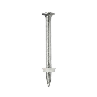 Glanzige schakel High Speed Drive Pin Beton staal spijkers DN47 DN52 voor sterke bevestiging