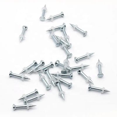 Glanzige schakel High Speed Drive Pin Beton staal spijkers DN47 DN52 voor sterke bevestiging