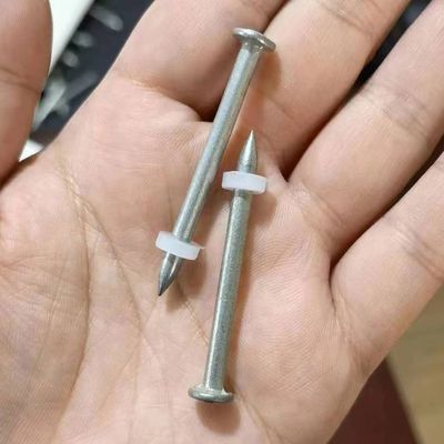 Glanzige schakel High Speed Drive Pin Beton staal spijkers DN47 DN52 voor sterke bevestiging