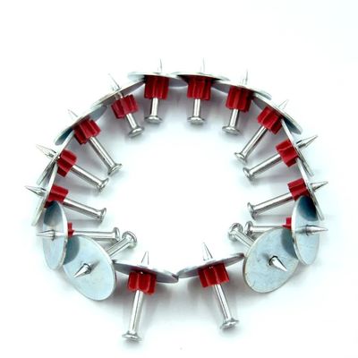 7.6 mm hoofddiameter hoge snelheidsaandrijvingspenen voor beton- en staal schietnagels