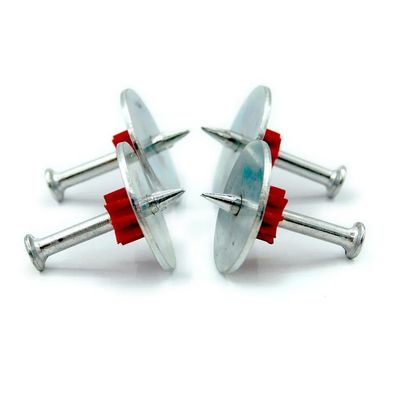 7.6mm Hoofddiameter 25mm Stalen wasmachine High Speed Stalen spijkers voor PDW Betonpinnen