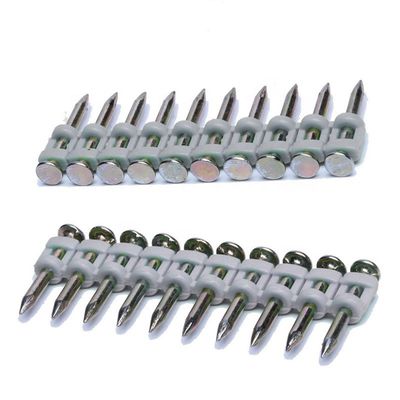 1000 stuks/doos 27 mm staal betonnen gecollecteerde pinnen/nagels voor gas nagel pistool betonnen nagel