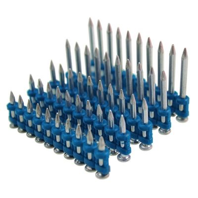 1000 stuks/doos 27 mm staal betonnen gecollecteerde pinnen/nagels voor gas nagel pistool betonnen nagel