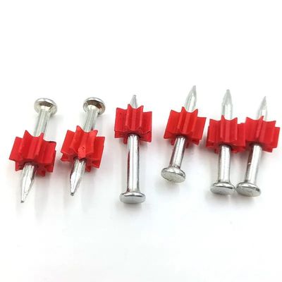 Concrete Power Nail Gun NS301T met Red Flute Shooting Nails en Shake Dia.