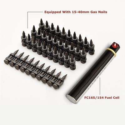 6.3 mm hoofddiameter Betonnen stalen spijkers met corrosiebestendige mechanische bekleding
