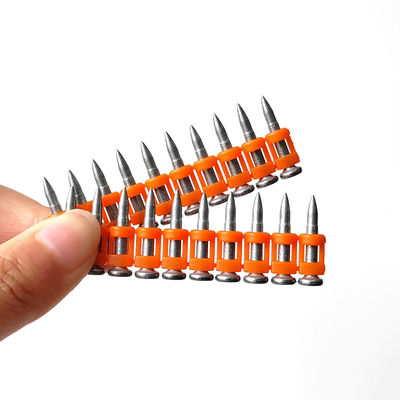 Gasnagel voor geharmoniseerde nagels in betonnen inventaris