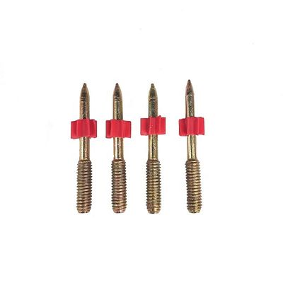 Gedrukt nagels High Speed Nagelpistool met zwarte Fluted Shank in zwart