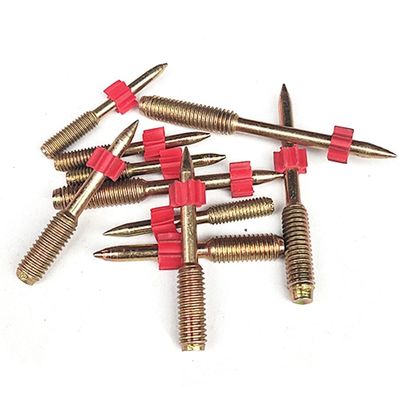 Gedrukt nagels High Speed Nagelpistool met zwarte Fluted Shank in zwart
