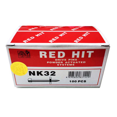 3.7mm Shake Dia. NK32 Shooting Nail Drive Pin met Metal Washer 12mm Integratie