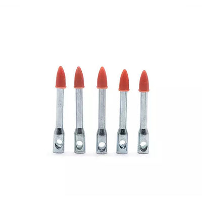 Betonnen bevestigingsmiddelen High Speed Eyelet Drive Pins met actuate hoeden en platte kop