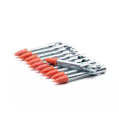 Betonnen bevestigingsmiddelen High Speed Eyelet Drive Pins met actuate hoeden en platte kop