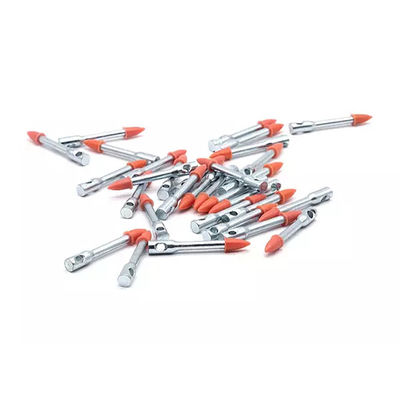 Betonnen bevestigingsmiddelen High Speed Eyelet Drive Pins met actuate hoeden en platte kop