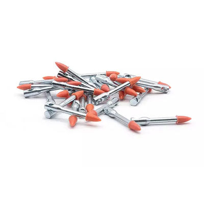 Betonnen bevestigingsmiddelen High Speed Eyelet Drive Pins met actuate hoeden en platte kop