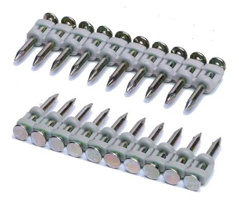 Glanzige gasnagel 19 mm betonnen nagelspeld met langdurig punt
