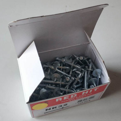 Beveilig uw plafond met 32 mm RED HIT betonnen nagelplafondklemmen en 12 mm wastafel