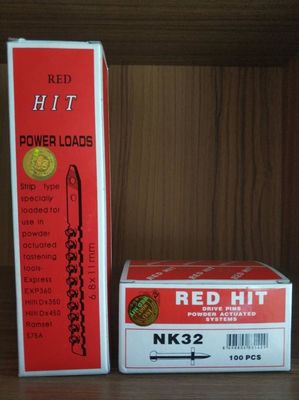 Beveilig uw plafond met 32 mm RED HIT betonnen nagelplafondklemmen en 12 mm wastafel