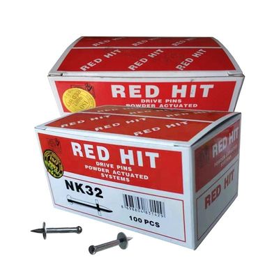 Elektro gegalvaniseerde NK-stijl schietnagel 22-62 mm lengte voor betonnen constructies