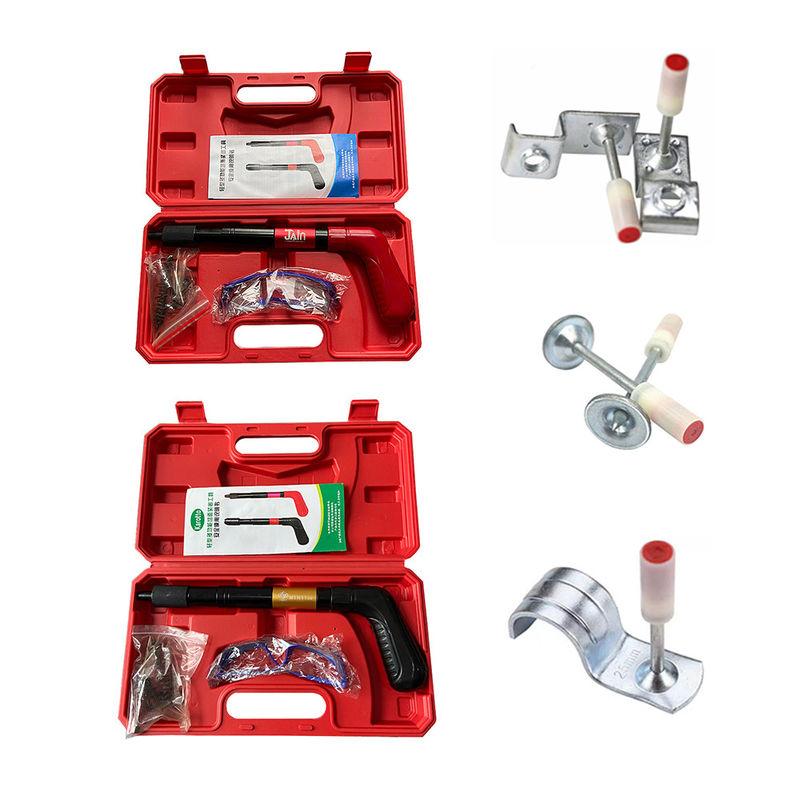 Kleine grootte grote impact rode staal en kunststof miniatuur draadloze Nailer voor de markt