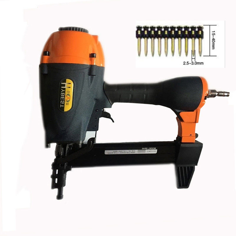 SR40 Air Concrete Nailer Air Actuated Nail Gun voor Min Nail Length 1/2in 370*380*120mm