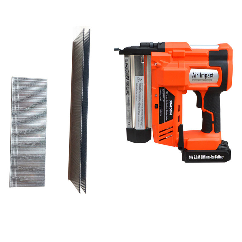 Industriële 18V Li-ion batterij draadloze Nailer Stapler 2 in 1 Customized Support