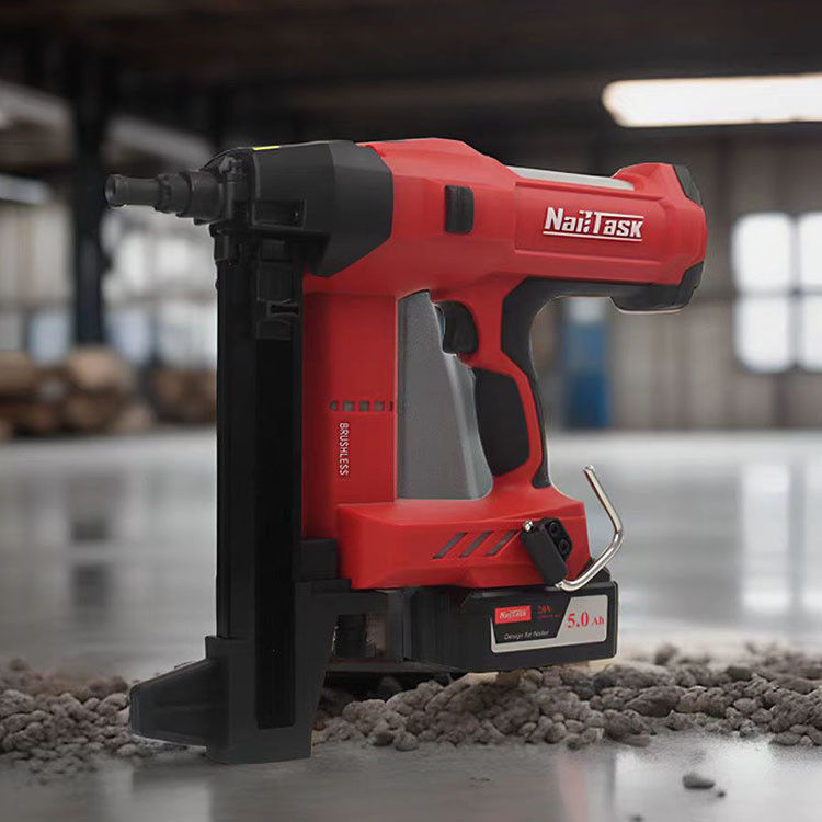 1/2 inch Min Nail Length Cordless Air Stapler voor snel en gemakkelijk betonnen bevestiging