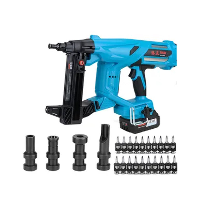 Toua DCCN40 Lithium elektrisch draadloos stalen spijkerpistool voor waterkrachtinstallaties 21V/4.0Ah