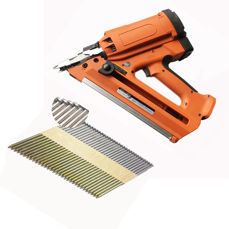 Krachtig en compact draadloos gas aangedreven framing nagel pistool voor max nagel lengte 3 1/2in