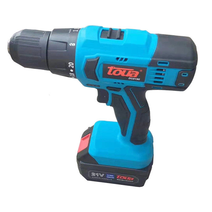 Toua draadloze DCD 180 4000mAh 21V handinslagboor Industrial Grade Power Handboor