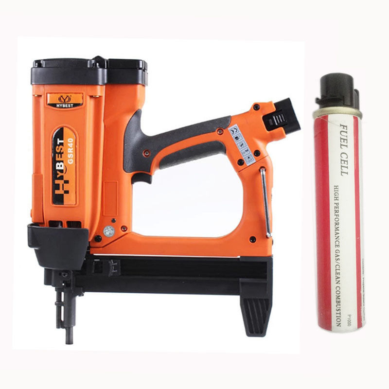 4000 spijkers per lading Batterij Levensduur Gasgereedschap Beton Steel Nail Gun met 455*388*110mm Grootte