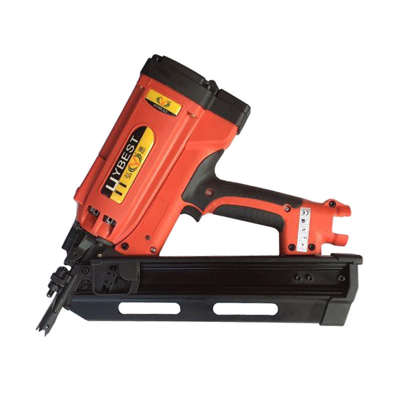 Ervaar de veelzijdigheid van een 34 graden draadloze framing nailer met een capaciteit van 75 spijkers