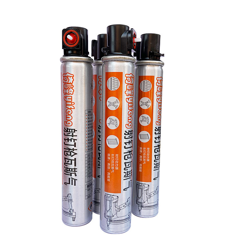 Hoogdrukgasbrandstofcel voor gas nagelpistool 165 ml capaciteit Shots Qty 1000 Nagels