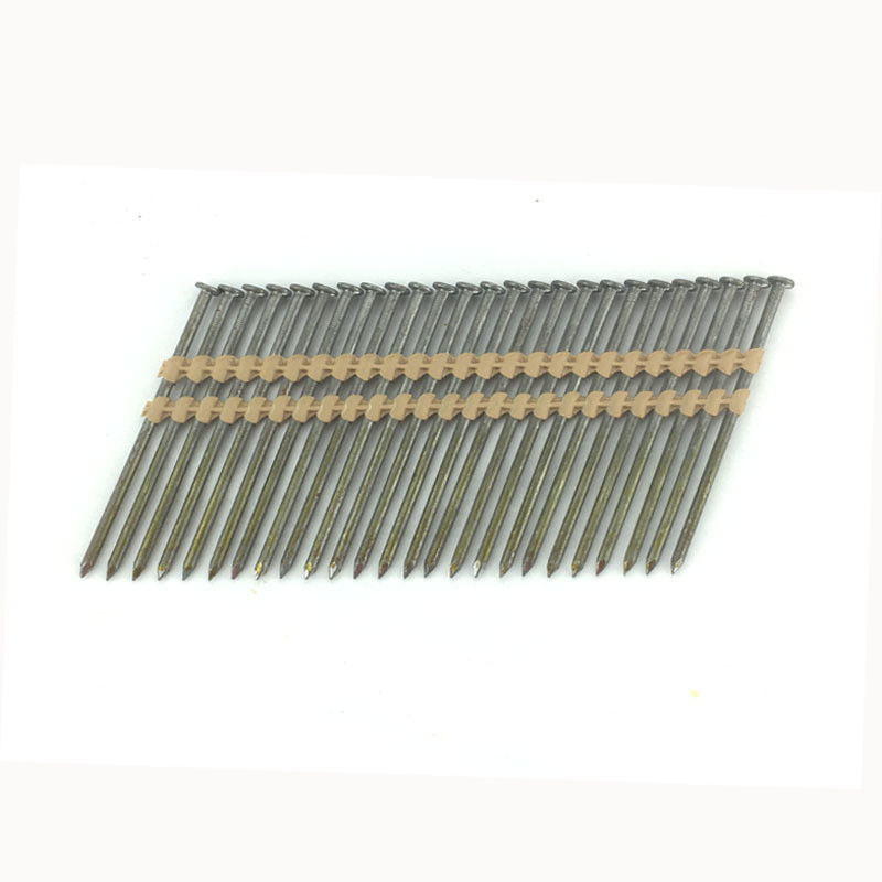 2.87-3.3mm Hoofddiachter 21 hoekige strook Plastic Collated Nails met GB Standard