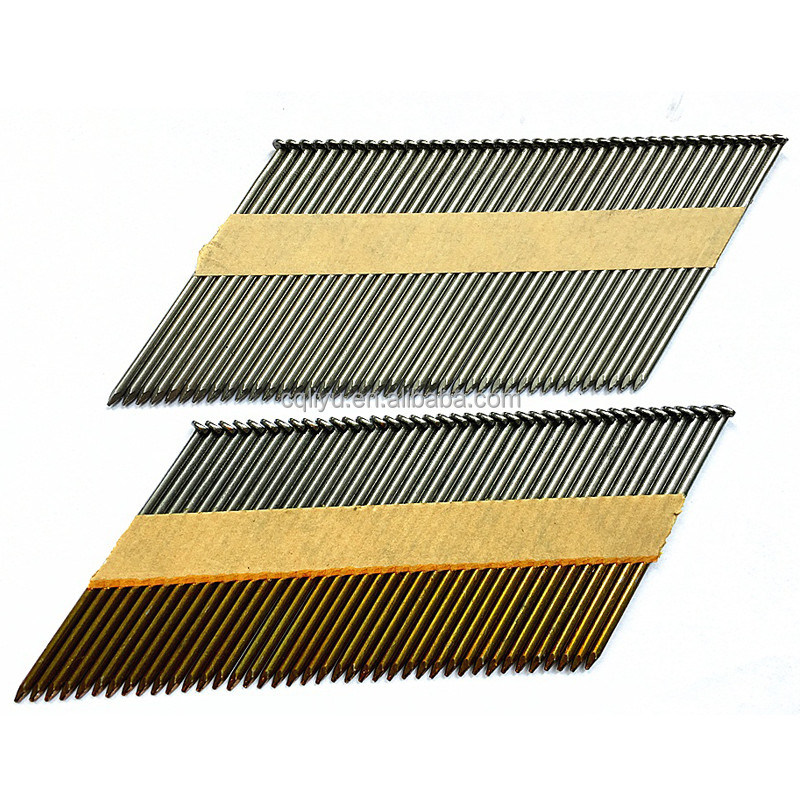 34 graden papier gecollecteerd Framing Stick Nails Paper Stick Drive Pins Hardware bevestigingsmiddelen 7,0mm Head Dia