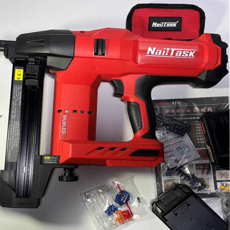ODM Ondersteuning Nailtask DCCN 100X2 Guns Machine Tacker Nietmachine Framing Nailer Batterij Spijkerpistool