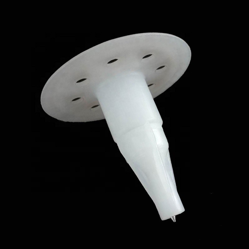 7.6 mm hoofddiameter Plastic isolatie bevestigingsstuk 50 mm voor ISO-standaard en efficiëntie