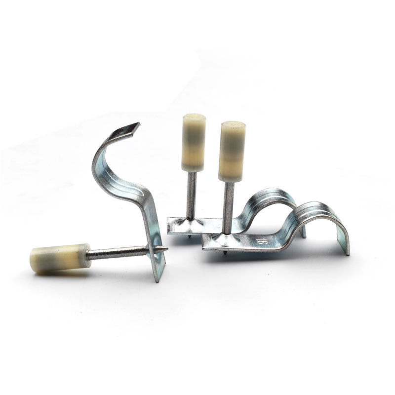 7.3mm Hoofddiaameter Plafondgereedschap Drive Pins Pipe Clamp Nails voor makkelijk maken en doe-het-zelf
