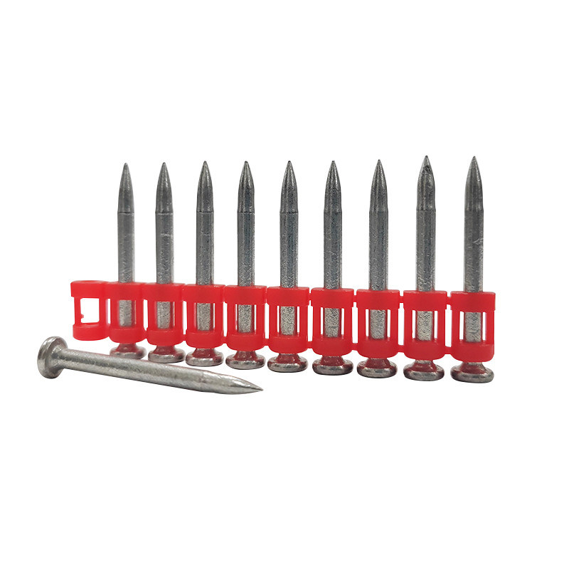 ISO-standaard Plastic Strip Shooting Nail 19-38mm 3.0 Draaddiameter 6.3mm Shank Dia