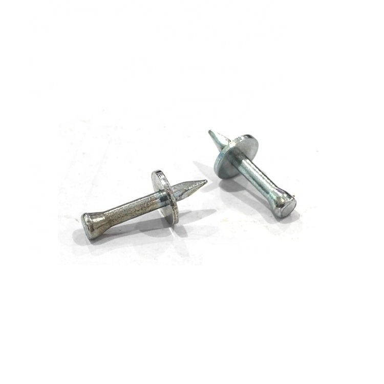 Smooth Shank Mini Hammer Drive Pin MK19 met 4 mm hoofddia. en 8,5 mm metalen wasmachine