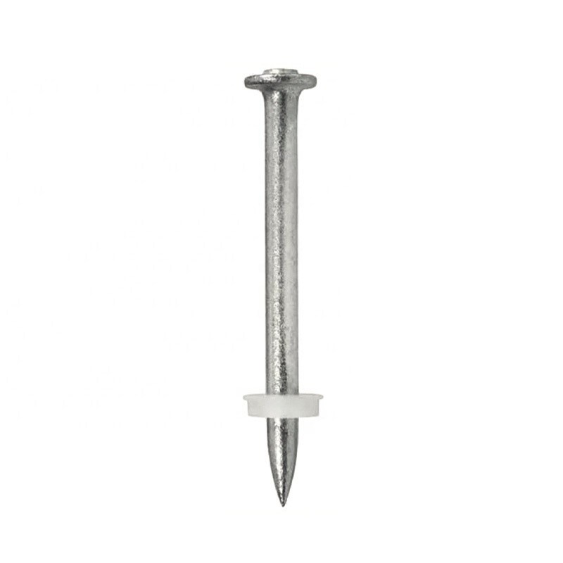 Glanzige schakel High Speed Drive Pin Beton staal spijkers DN47 DN52 voor sterke bevestiging